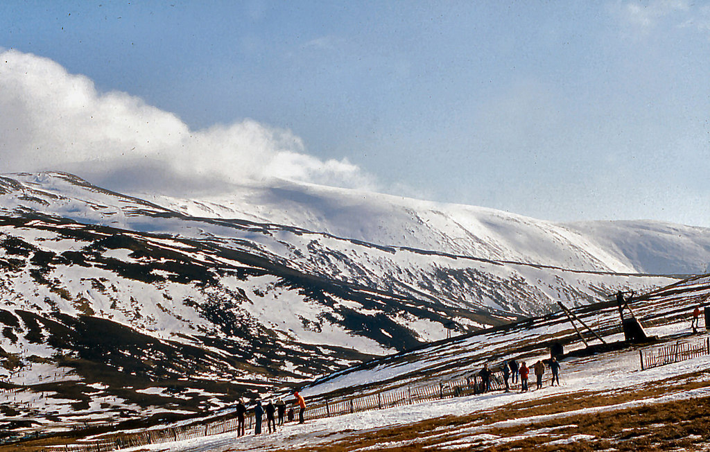 Snow-covered Glenshee